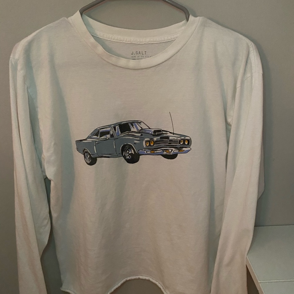 Long sleeve J.Galt motor show top
